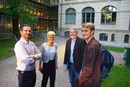 Fabian Krämer, Kärin Nickelsen, David Munns und Merlin Wassermann